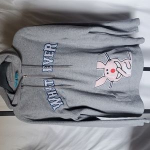 Vintage y2k happy bunny whatever sweatshirt size large
